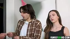 Step Sister Let Him Use Her Holes For His Birthday Fucked Up Family