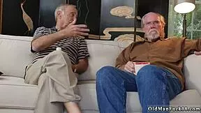 Old men piss and bang teen in hd