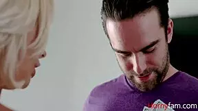 Whore Gold Digger Stepmom Fucked By Young Teen In Hardcore Homemade Video