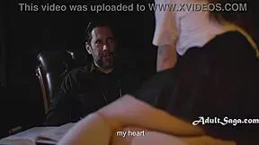 Teaching Prayers While Ass Fucking Tight Teen Butt