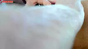 Surprise present takes virginity, opens ass and pussy with cum lube