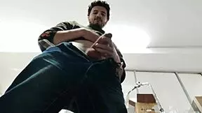 Watch Me Sneak In Shop For Giant Cumshot Masturbation