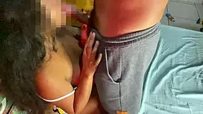 i teazed my stepbro with blowjobs and anal after parents left and he coudnt resist fucking me