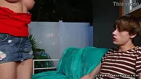 perky tits stepmom sucks and fucks big cock of stepson