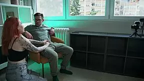 Horny redhead craves dick in wild poses for fucking