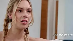 This blonde teen has a thing for her step cousins kai jaxon and dylan moore