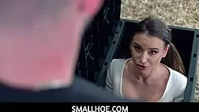 Smallhoe - Spoiled Teen 18+ Analed By Stepdads Cock