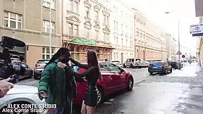 nicole love's tight ass collected backstage by freddy gong's big black cock