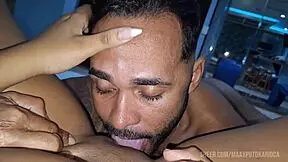 I fucked the young mulata in the hotel and got her pregnant filling her pussy with cum