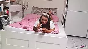 Curvy German Bbw Teen Melina Fucks Best Friend