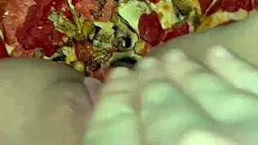 arabian teen snoewwhite explores kinky food masturbation in los angeles