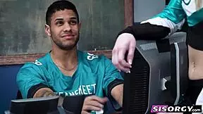 Sexy Stepsisters Get Fucked Like Animals In The Classroom While Cheating On Exams - Www Sisorgy Com