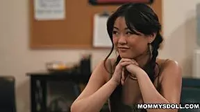 Little puck suggests chloe amour have sex with stepdaughter lulu chu to stop classroom distractions