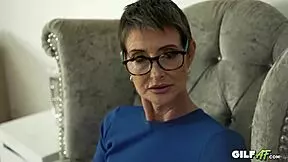 Does lesbian grandma gabie cum with teen?