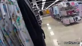 czech teen seduced and drilled in shop pov?