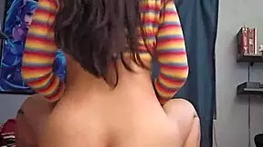 In Jeans, This Delicious Skinny Mexican Girl Gets Taken