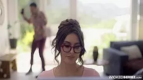 is the digital dude fucking the shy virtual vixen in clout episode five