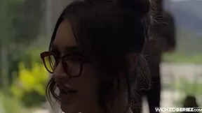 is the digital dude fucking the shy virtual vixen in clout episode five