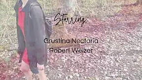 Shy Russian Girl Gave Me Slobbery Blowjob On First Date In Wood