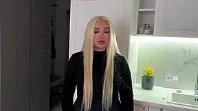 i'm a sexy blonde in stockings fucking this russian couple