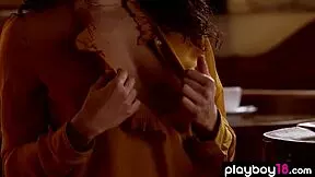 i'm luca, presenting my hairy pussy for playboy, it's so beautifull