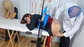 stepmom takes stepdaughter to the gynecologist appointment for checkup