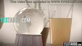 big boobs milf nurse seduces patient's husband on bed