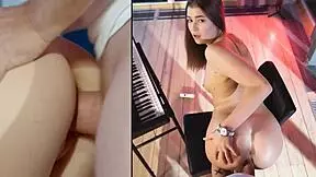 In the vip4k kitchen, it's time for this blonde milf to lose her virginity on her birthday fantasy.