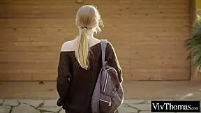 Beautiful little teens having authentic hardcore lesbian sex