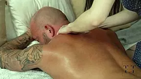 i wanted to give him a massage but something else caught my attention in 4k hd