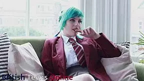 British Student Receives Guidance from Teacher