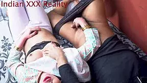 Indian step siblings share a quick homemade moment in Hindi.