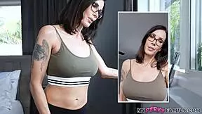 Frustrated Stepmilf Seduces Stepson For His Massive Cock