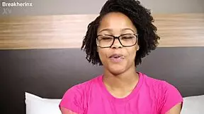 nerdy porn virgin gets no mercy from stranger