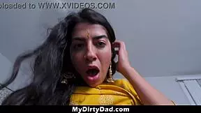 I seduced my stepdad by twerking my big ass, jasmine sherni style on mydirtydad