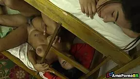 Youngest Watches Half-Sister Fucking in Sex Videos