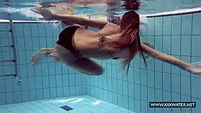 Can Katrin And Lucy's Big Tits Handle Underwater Teasing?