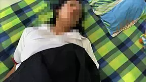 Can This Dirty Stepdad Wreck His Skinny Stepdaughter's Tight Pussy Alone?