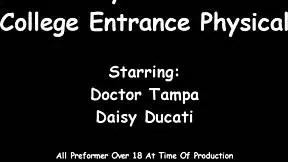 Daisy ducati examined by doctor tampa for tampa university entrance physical on girlsgonegyno reup
