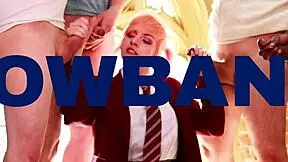 fpov girl getting her pussy eaten in lingerie and stockings