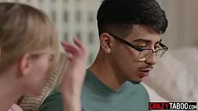 Shy Guy Diego Perez Pounds Petite Cheerleader Melody Marks