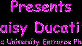 Daisy ducati examined by doctor tampa for tampa university entrance physical on girlsgonegyno reup