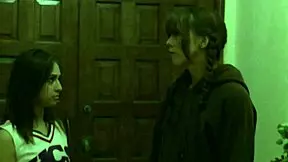 Amber Chase Seduces Young Sara Luvv With Lesbian Pussy Licking