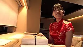 i show legs in cheongsam for slow sex