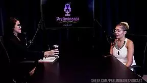 najboljši trenutki Barbare Sol v preliminares podcastu z Bia Hot del 2 na sheer red