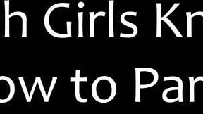 goth step sis teached me how to fuck