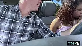 Isabella Jules Learns To Drive Her Instructors Stick Shift In A Creampie Session