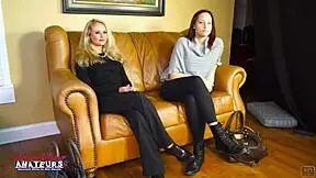 Coed Cuties Kennedy And Carlee Suck A Dick. They Get Pounded With Toys!