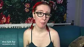 imagine a redhead goth girl dominating in a cuckold fantasy with humiliation