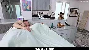 grounded stepdaughter discovers new entertainment at home